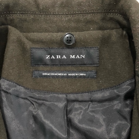 Zara man relaxed fit coat - Picture 3 of 5